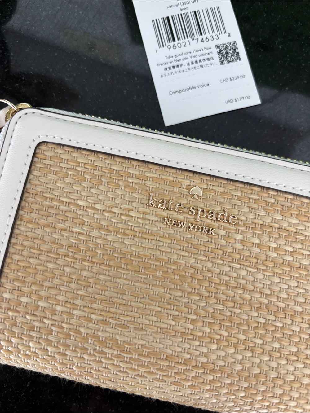 NWT Kate Spade Zip Wallet - Picture 2 of 9